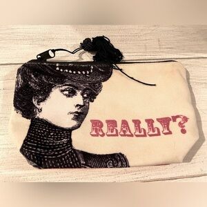 Mini Zipper Pouch. “Really” travel.